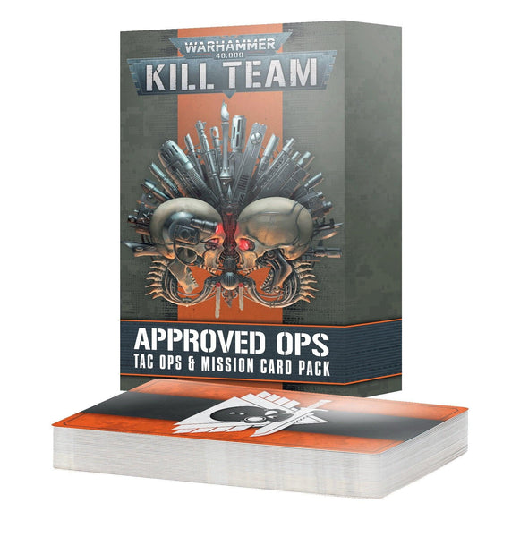 Kill Team: Approved Ops – Tac Ops & Mission Card Pack - Gap Games