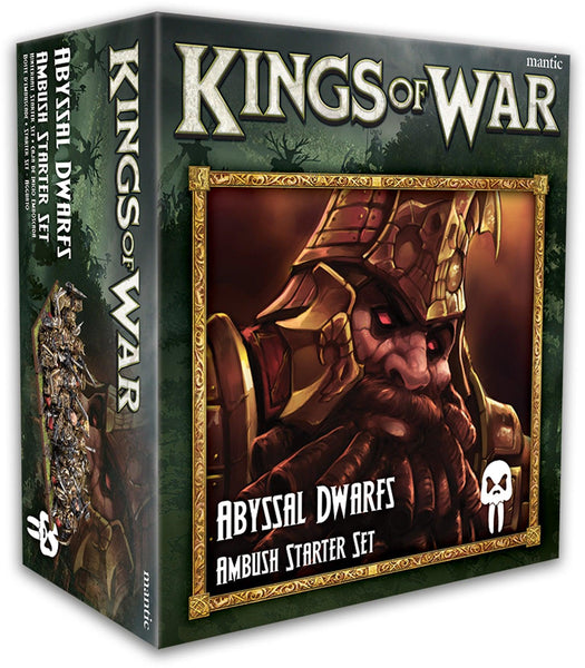 Kings of War Abyssal Dwarfs Ambush Starter Set - Gap Games