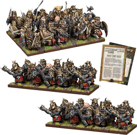 Kings of War Abyssal Dwarfs Ambush Starter Set - Gap Games