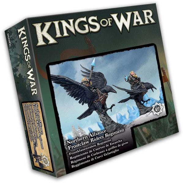 Kings of War Northern Alliance Frostclaw Raven Regiment - Gap Games