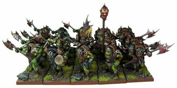 Kings Of War Orc Ax Regiment - Gap Games