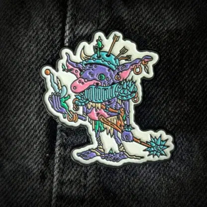 Rogue Hobbies - Knight Goblin Pin Badge