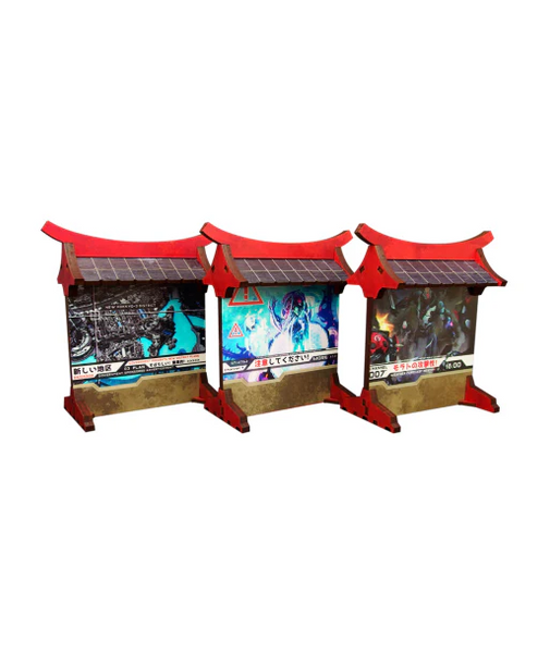 Micro Art Studio - Kokkyo-3 Ad Walls (3) PREPAINTED (beige) - Pre-Order