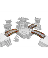 Micro Art Studio - Kokkyo-3 Bridges (3) (Pre-painted) (beige)