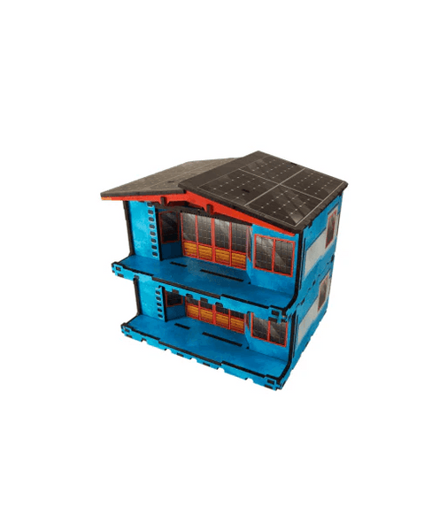 Micro Art Studio - Kokkyo-3 Market (2) PREPAINTED (blue) - Pre-Order