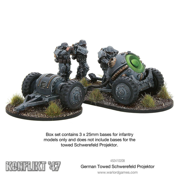 Konflikt ’47 German Towed Schwerefeld Projektor - Gap Games
