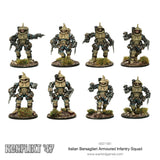 Konflikt '47 Italian Bersaglieri Armoured Infantry Squad - Gap Games