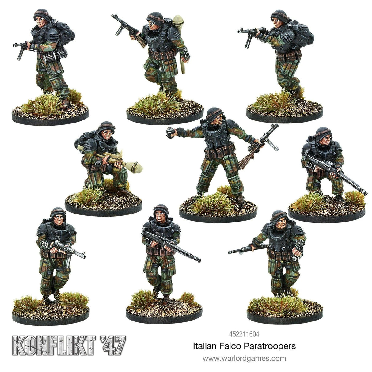 Konflikt '47 Italian Falco Paratroopers - Gap Games