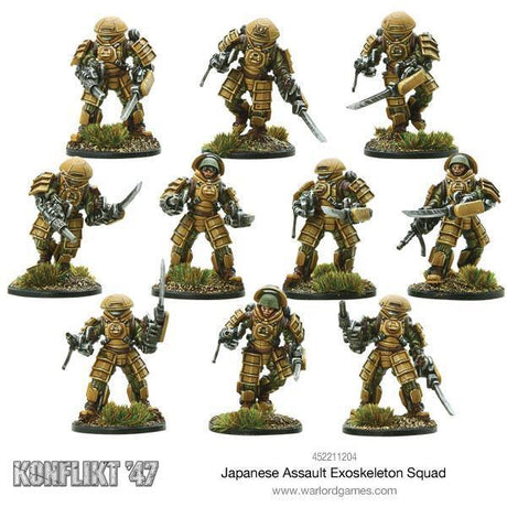 Konflikt ’47 Japanese Assault Exo Skeleton Squad - Gap Games