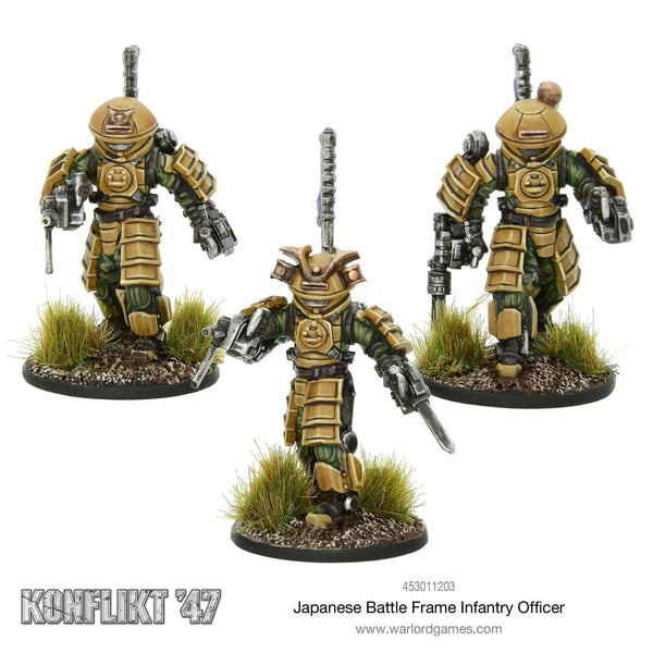 Konflikt ’47 Japanese Battle-Frame Infantry Officer - Gap Games