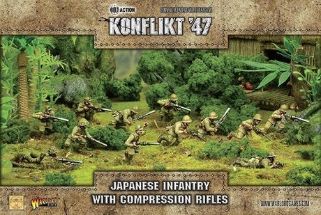 Konflikt ’47 Japanese Infantry With Compression Rifles - Gap Games