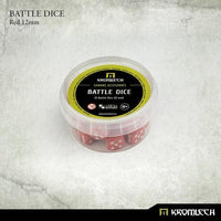 KROMLECH Battle Dice 25x Red 12mm - Gap Games