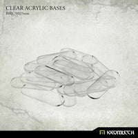 KROMLECH Clear Acrylic Bases: Bike 70x25mm (20) - Gap Games