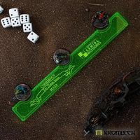 KROMLECH Coherency Ruler - 25mm Bases - Green - Gap Games