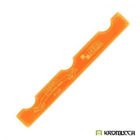KROMLECH Coherency Ruler - 25mm Bases - Orange - Gap Games