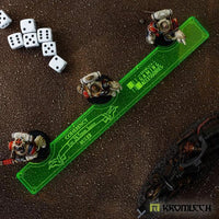 KROMLECH Coherency Ruler - 28.5mm Bases - Green - Gap Games