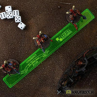 KROMLECH Coherency Ruler - 32mm Bases - Green - Gap Games