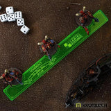 KROMLECH Coherency Ruler - 32mm Bases - Green - Gap Games