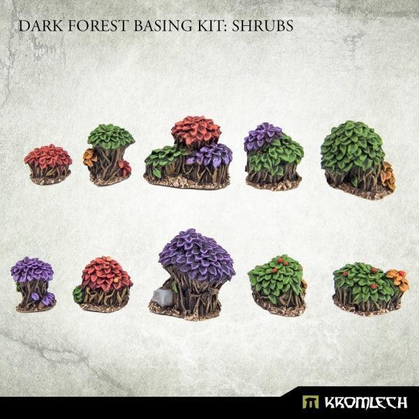 KROMLECH Dark Forest Basing Kit: Shrubs (10) - Gap Games