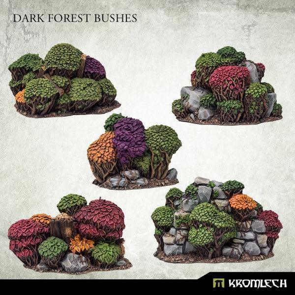 KROMLECH Dark Forest Bushes (5) - Gap Games