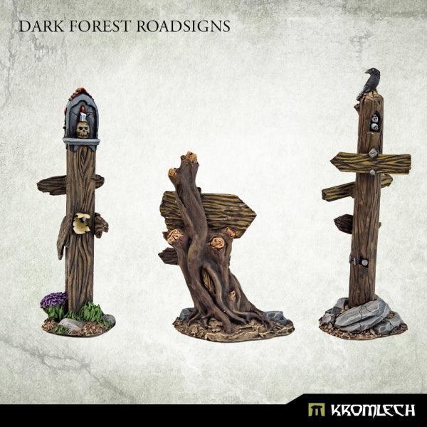 KROMLECH Dark Forest Road Signs (3) - Gap Games