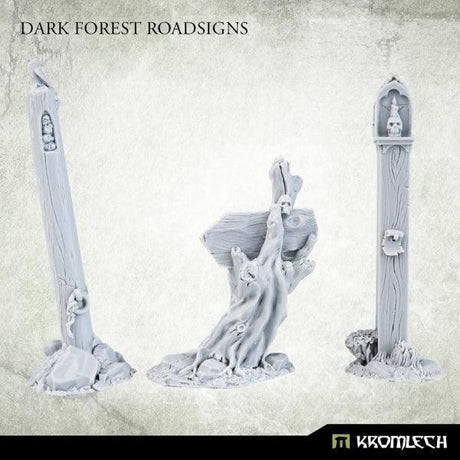 KROMLECH Dark Forest Road Signs (3) - Gap Games