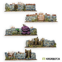 KROMLECH Dark Forest Stone Fence (5) - Gap Games