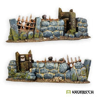 KROMLECH Dark Forest Stone Fence (5) - Gap Games