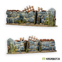 KROMLECH Dark Forest Stone Fence (5) - Gap Games