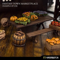 KROMLECH Fantasy Town Marketplace 1 (9) - Gap Games