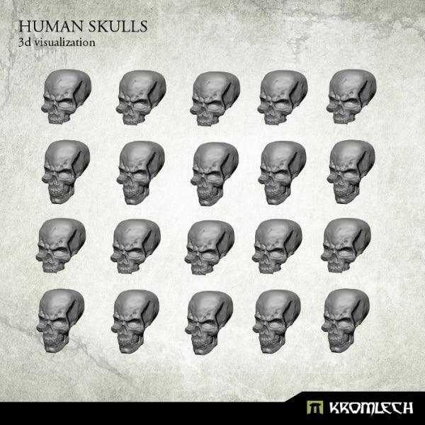 KROMLECH Human Skulls (20) - Gap Games