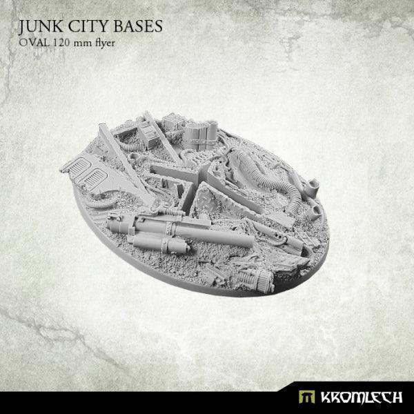 KROMLECH Junk City Oval 120mm (Flyer) (1) - Gap Games