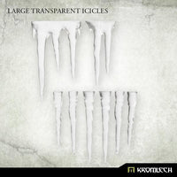 KROMLECH Large Transparent Icicles (8) - Gap Games