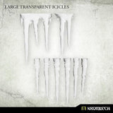 KROMLECH Large Transparent Icicles (8) - Gap Games