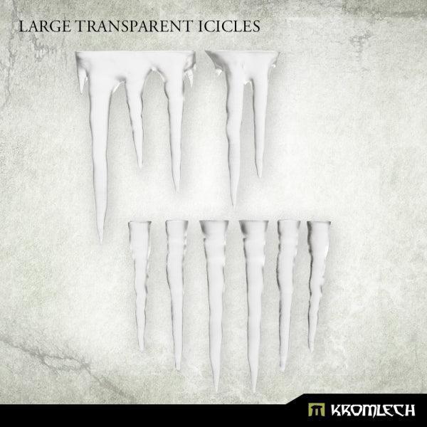 KROMLECH Large Transparent Icicles (8) - Gap Games
