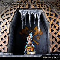 KROMLECH Large Transparent Icicles (8) - Gap Games