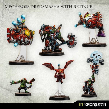 KROMLECH Mech-Boss Dredsmasha with Retinue (6) - Gap Games