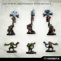 KROMLECH Mech-Boss Dredsmasha with Retinue (6) - Gap Games