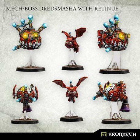 KROMLECH Mech-Boss Dredsmasha with Retinue (6) - Gap Games