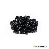 KROMLECH Mini Battle Dice 100x Black 7mm - Gap Games