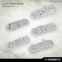 KROMLECH Old Town Ruins 70mm Bike Set 1 (5) - Gap Games