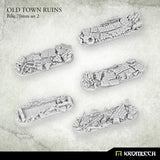 KROMLECH Old Town Ruins 70mm Bike Set 2 (5) - Gap Games