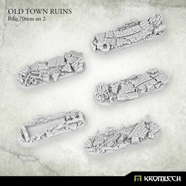 KROMLECH Old Town Ruins 70mm Bike Set 2 (5) - Gap Games