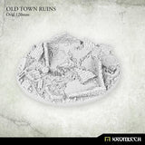 KROMLECH Old Town Ruins Oval 120mm - Gap Games