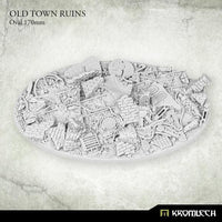 KROMLECH Old Town Ruins Oval 170mm - Gap Games