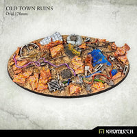 KROMLECH Old Town Ruins Oval 170mm - Gap Games