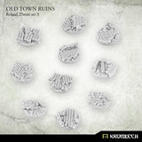 KROMLECH Old Town Ruins Round 25mm Set 3 (10) - Gap Games