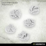 KROMLECH Old Town Ruins Round 32mm Set 2 (5) - Gap Games