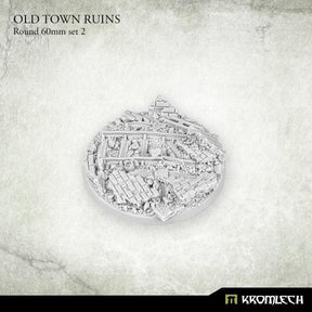 KROMLECH Old Town Ruins Round 60mm Set 2 - Gap Games