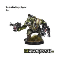 KROMLECH Orc Afrika Korps Squad Leader (1) - Gap Games